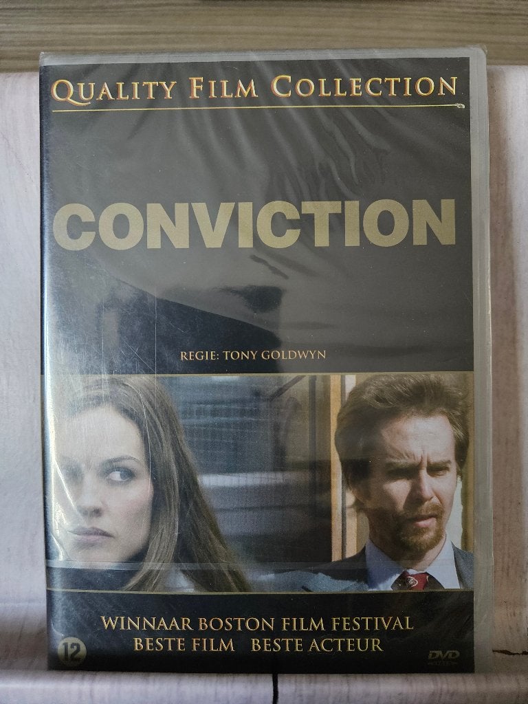 Conviction (2010) Hilary Swank – Dvd NIEUW in seal, Engels, Waargebeurd drama, Nederlands, Ophalen of Verzenden