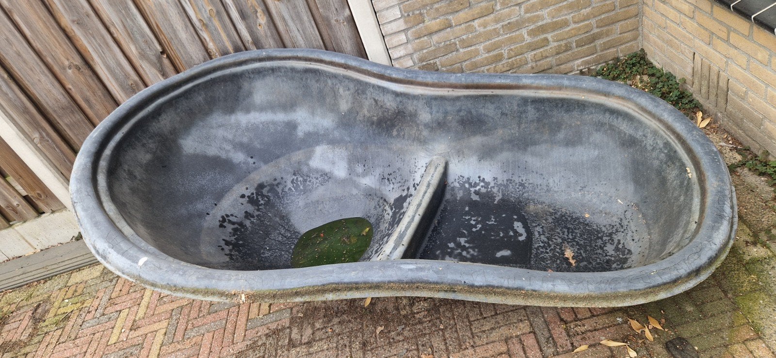 Grote vijverbak voor tuin of terras, Tuin en Terras, Vijvers, Ophalen, Gebruikt