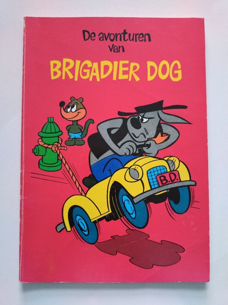 De avonturen van BRIGADIER DOG (1972, Amsterdam Boek), Eén stripboek, Ophalen of Verzenden, Onbekend, Gelezen