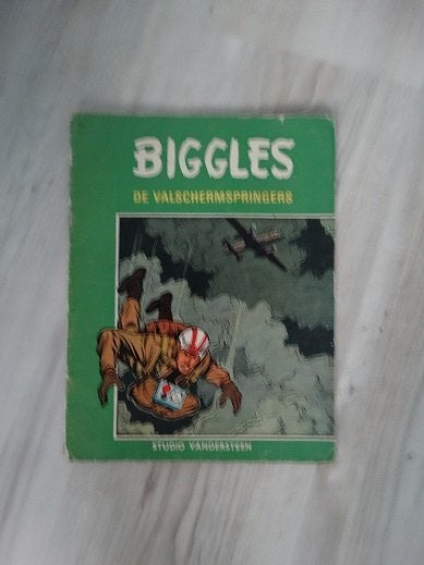 Biggles De Valschermspringers Nummer 11 - 1967., Gelezen, Willy Vandersteen, Eén stripboek, Ophalen of Verzenden