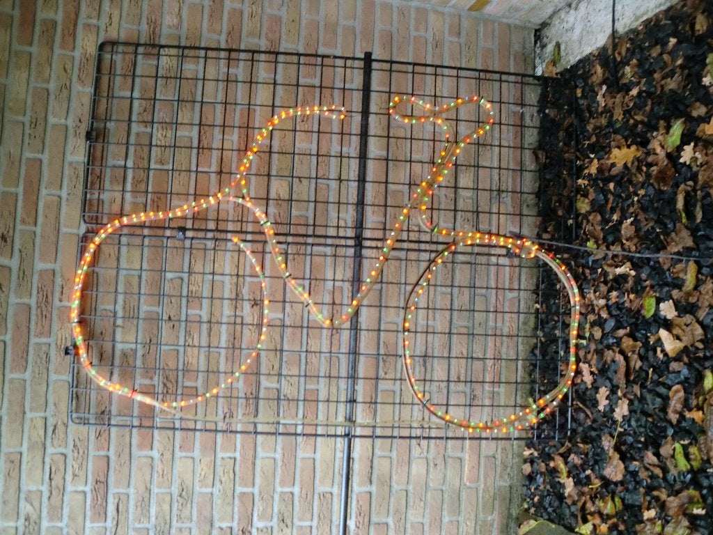 feestverlichting ijzeren rooster met lichtslang, Ophalen, Gebruikt, Minder dan 50 watt, Overige typen