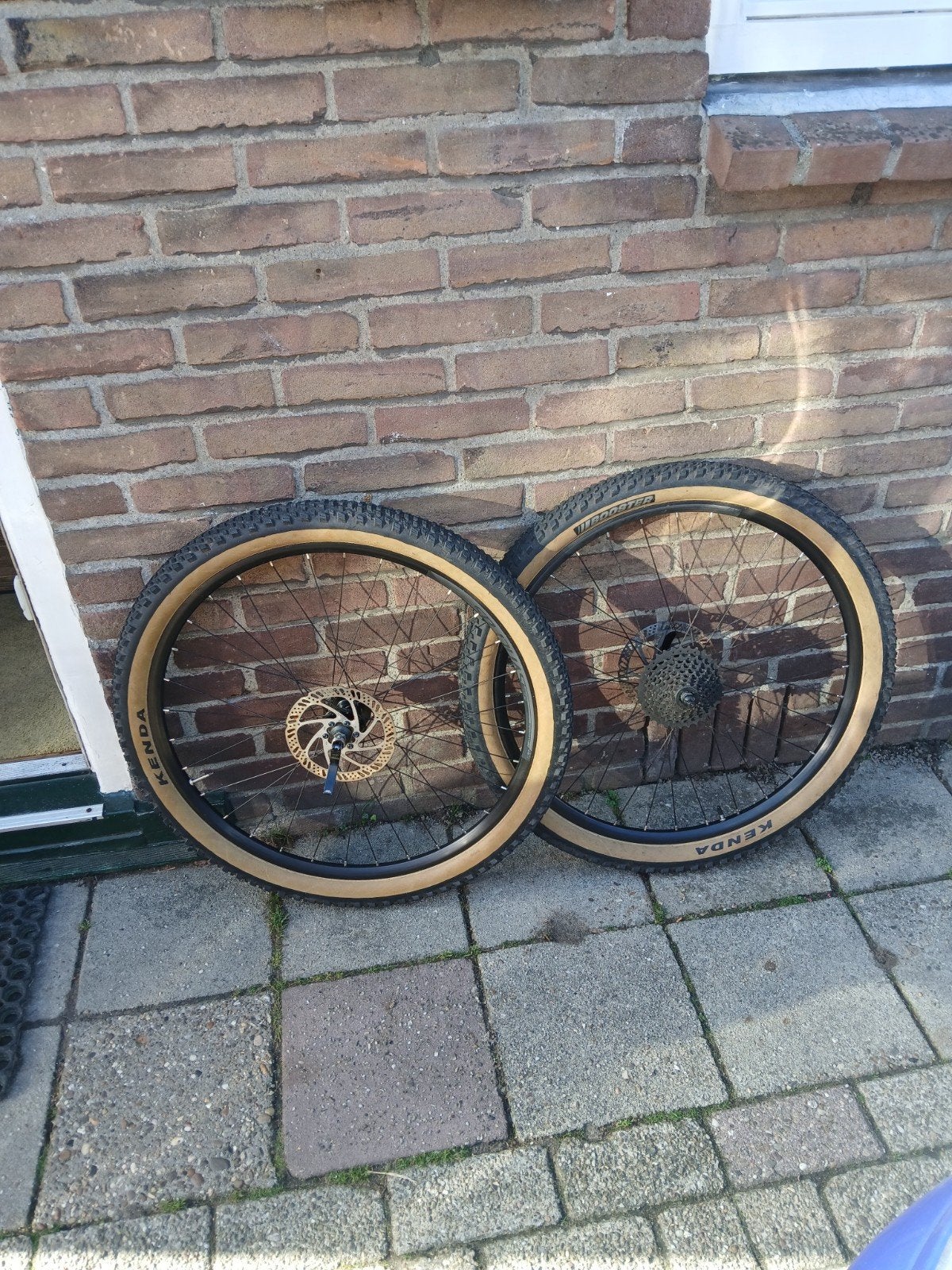 Set zgan 26inch Mountainbike Syncross wielen., Zo goed als nieuw, Mountainbike, Set zgan 26inch Mountainbike Syncross, Ophalen