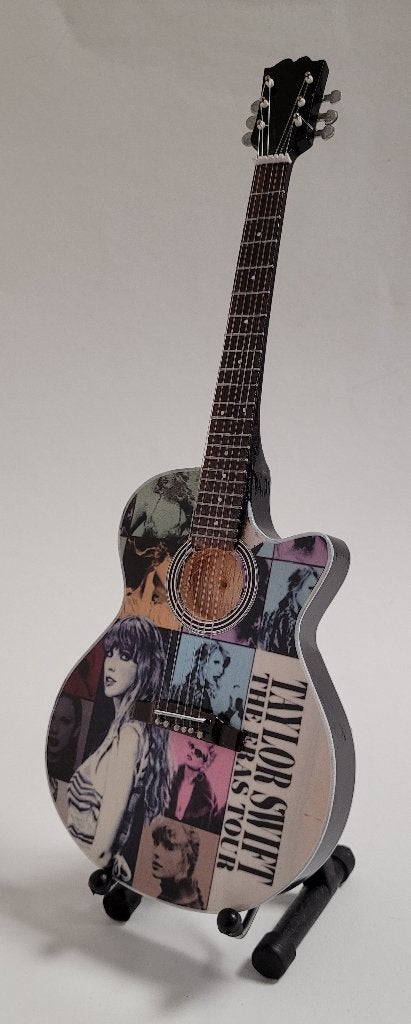 Taylor Swift Eras tour miniatuur gitaar 25cm mini guitar, Info@deconoord.nl, Deco Noord, Nieuw, Ophalen of Verzenden