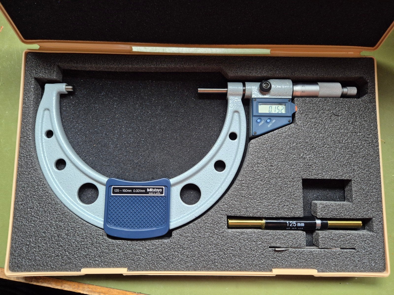 Mitutoyo Digitale Micrometer 125-150mm, Ophalen of Verzenden