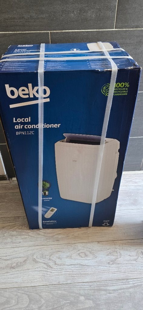 12000BTU Mobiele airco nieuw in doos., Witgoed en Apparatuur, Ophalen, Timer, Nieuw, 3 snelheden of meer
