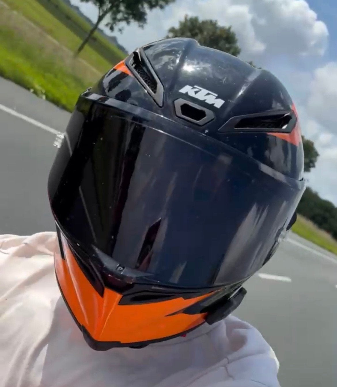 AGV PISTA CORSA Meekleurend Photochromic Adaptief vizier, Motoren, Kleding | Motorhelmen, Ophalen, Tweedehands, Integraalhelm