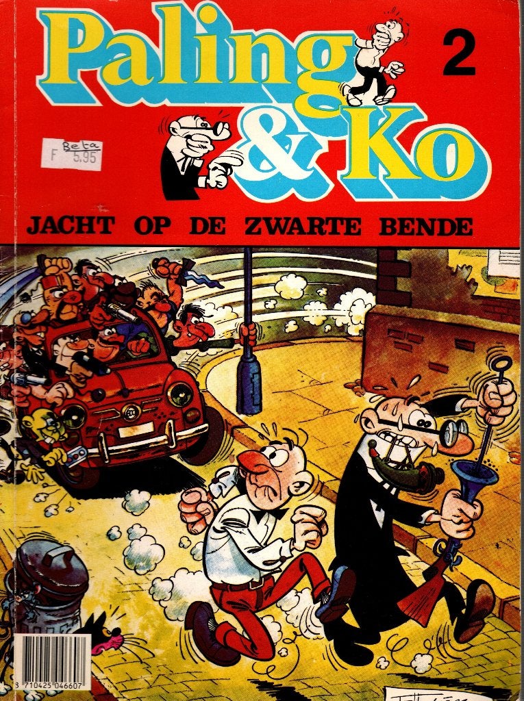 Paling & Ko, Jacht op de zwarte bende, Boeken, Eén stripboek, Ophalen of Verzenden, Zo goed als nieuw