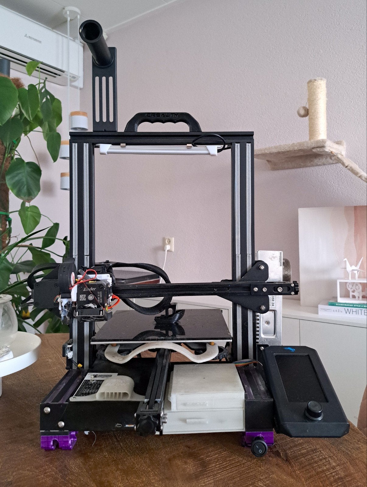 Ender 3 Pro 3D-printer met uitgebreide upgrades, Ophalen, Gebruikt, Filament, Creality