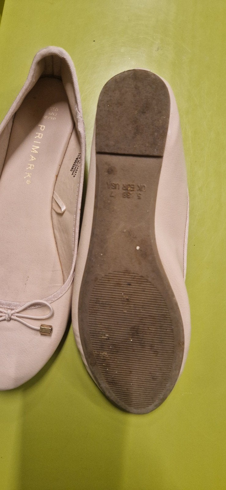 beide ballerina's, Kleding | Dames, Ophalen, Beige, Ballerina's, Gedragen