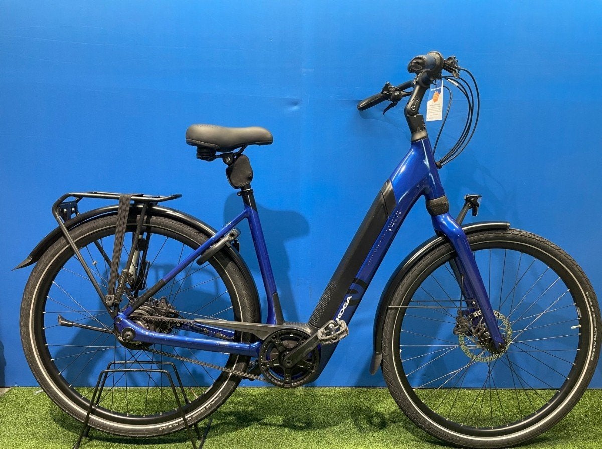 Koga E-Nova 500Wh. Dames Blauw 53cm, Fietsen en Brommers, Elektrische fietsen, Gebruikt, -, -, 51 tot 55 cm