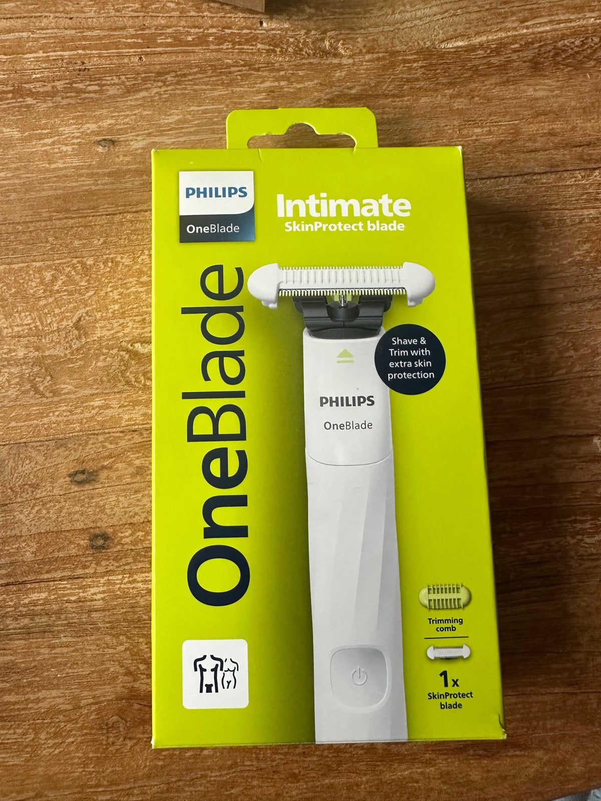 Philips OneBlade Intimate SkinProtect blade (zonder mesje), Verzenden, Zo goed als nieuw, Scheren en Epileren