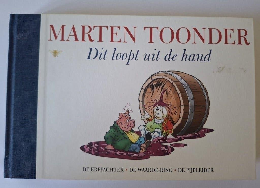 Marten Toonder – Dit loopt uit de hand – Bommel deel 42, Boeken, Marten Toonder, Eén stripboek, Ophalen of Verzenden, Zo goed als nieuw