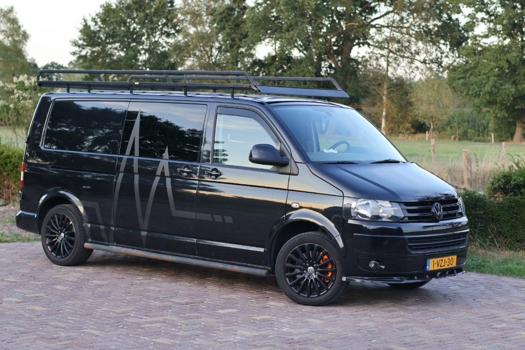 Volkswagen Transporter automaat 2.0 132KW Dubbel cabine L2, 4 cilinders, 1905 kg, 2500 kg, Zwart