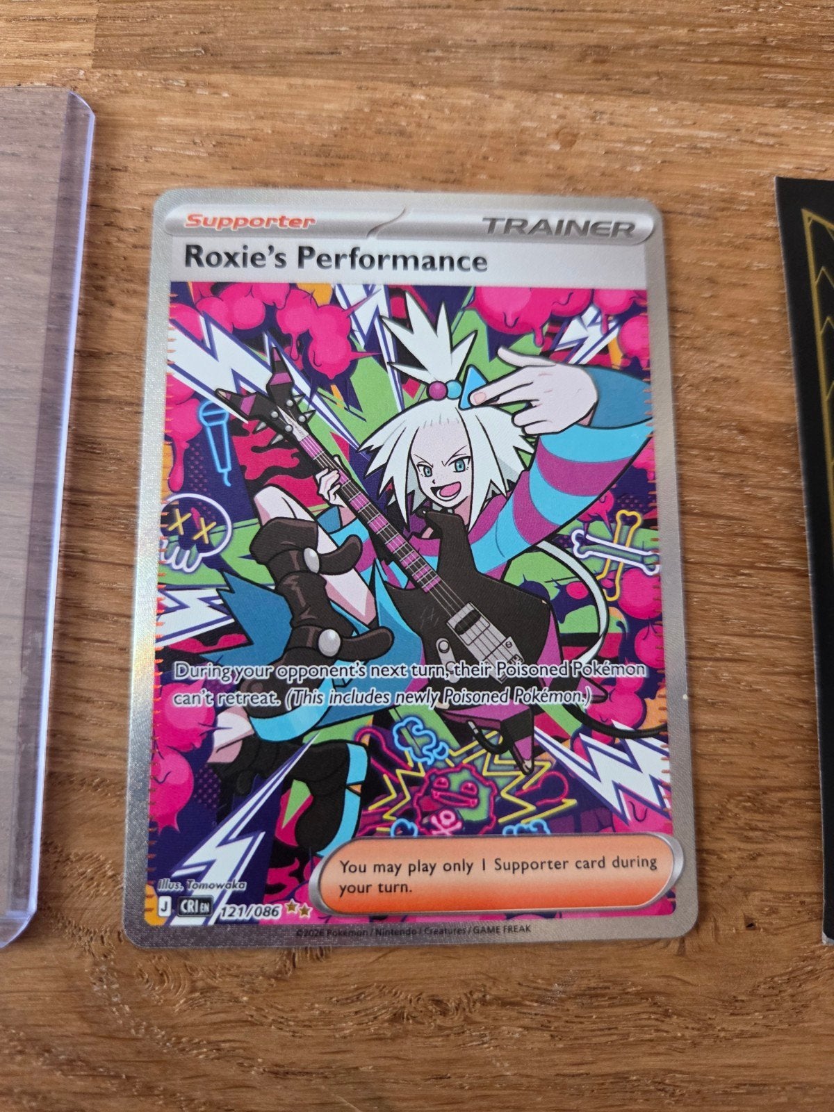 Pokemon kaart Roxie's performance, Ophalen of Verzenden, Nieuw