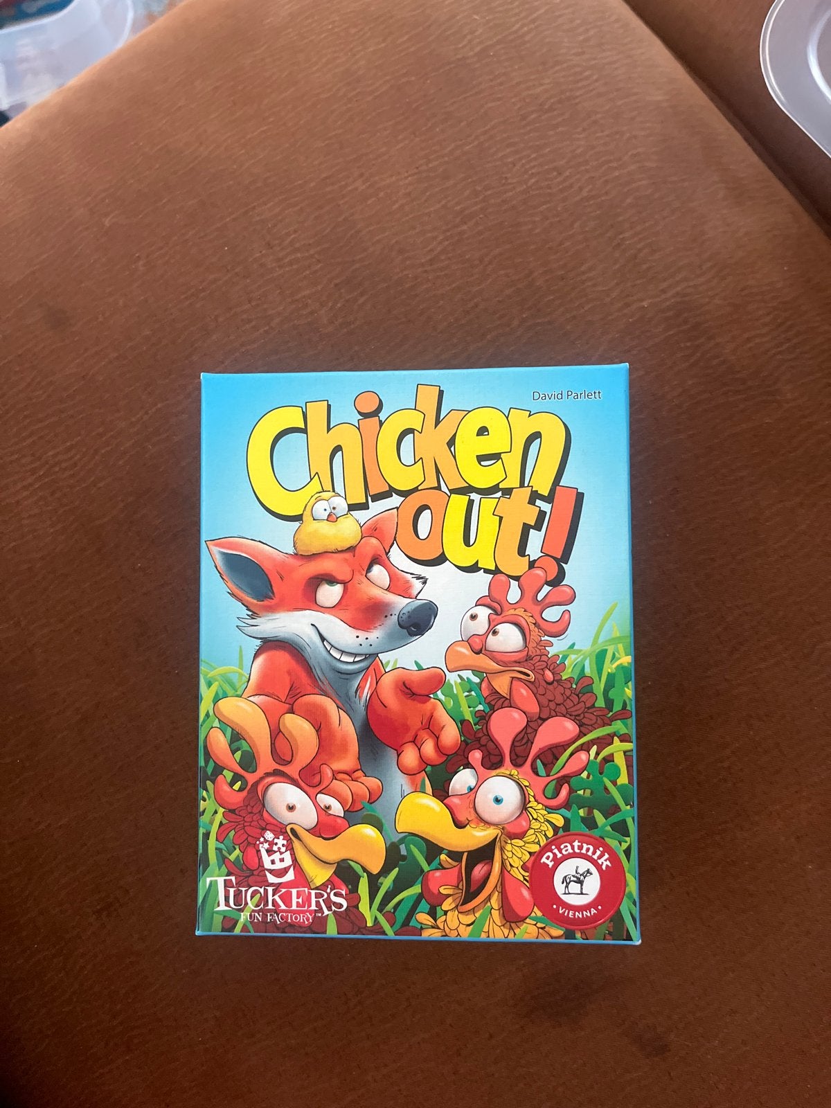 Chicken Out! Kaartspel - Snel en leuk voor het hele gezin, Een of twee spelers, Ophalen, Zo goed als nieuw
