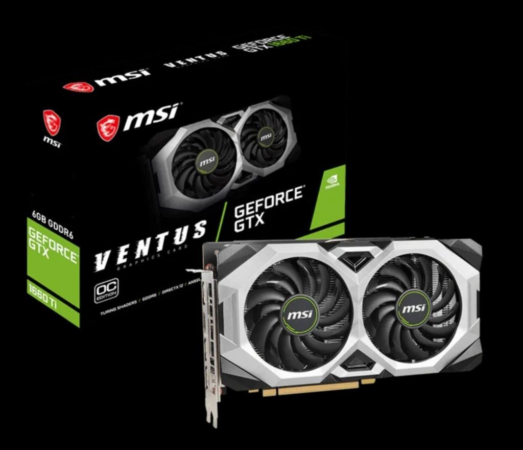 MSI Geforce GTX 1660 Ti videokaart, Computers en Software, Videokaarten, Ophalen, PCI-Express 3, AMD, GDDR6