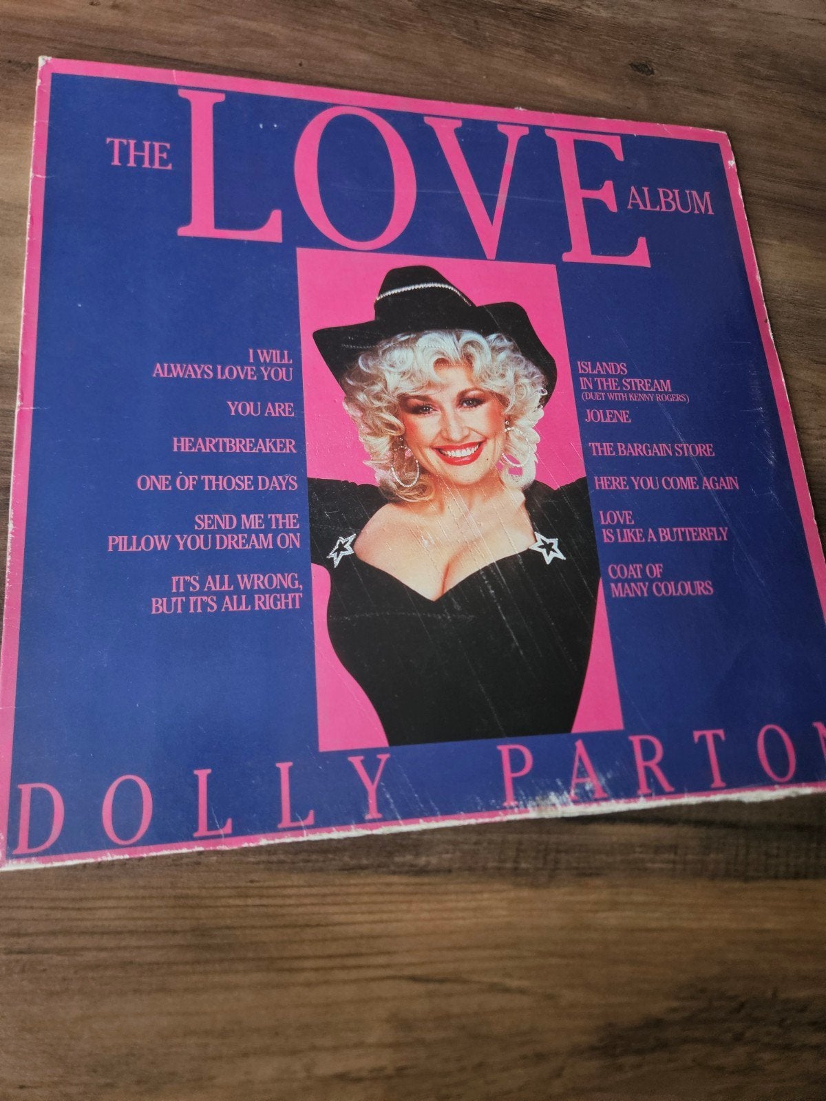 Dolly Parton - The Love Album LP (1983) - Country Vinyl, Ophalen of Verzenden, Gebruikt, 12 inch