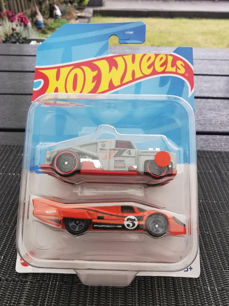 HotWheels Duo-pack met Porsche 917 LH, Ophalen of Verzenden, Nieuw