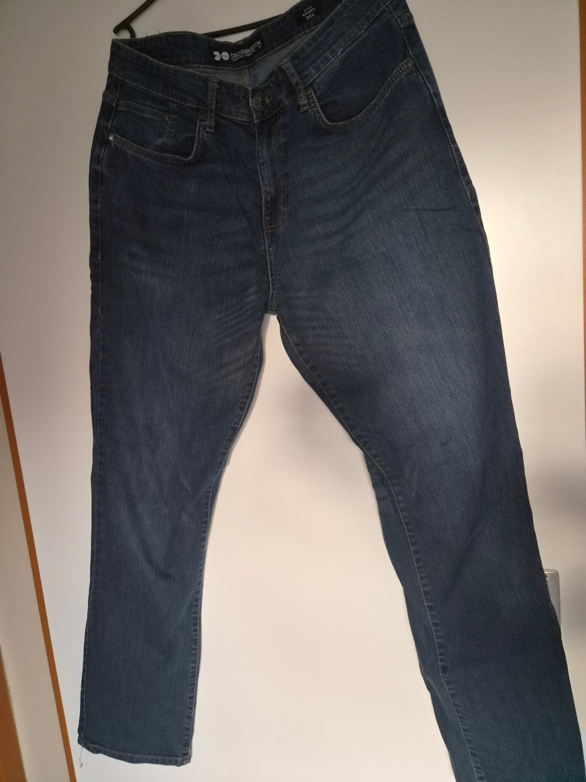 Crosshatch Jeans Maat 34L, Crosshatch, Blauw, Overige jeansmaten, Ophalen of Verzenden