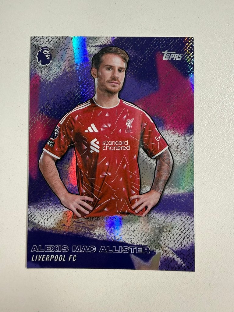 Alexis Mac Allister Stars Of The Premier League 2026-27, Ophalen of Verzenden, Nieuw, Buitenlandse clubs, Poster, Plaatje of Sticker