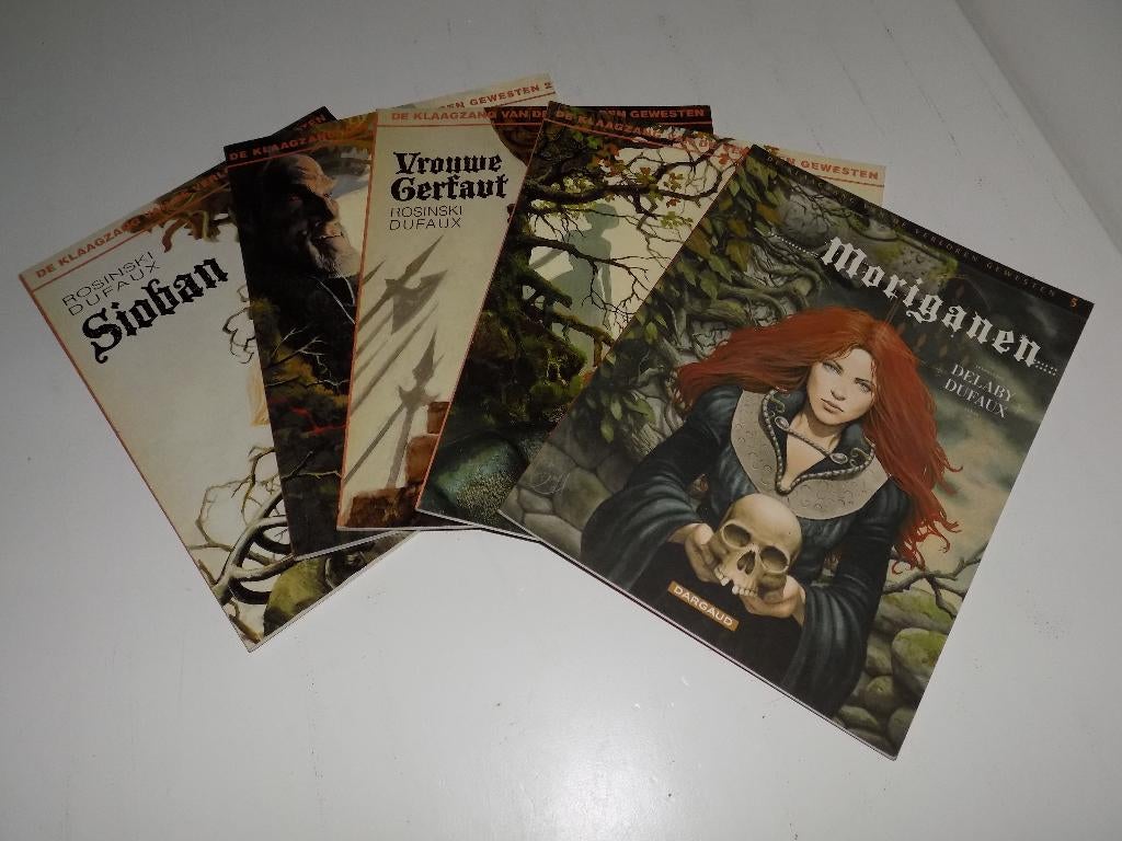 De klaagzang van de verloren gewesten ~ Set van 5 strips, Boeken, Stripboeken, Complete serie of reeks, Ophalen of Verzenden, Gelezen