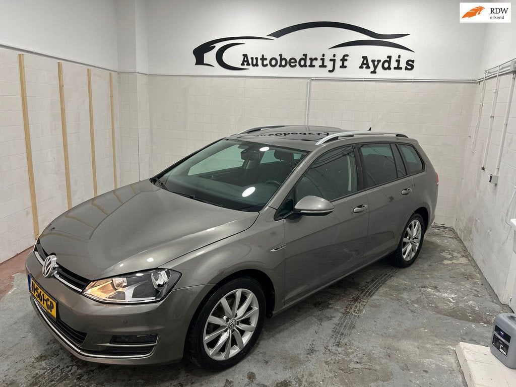 Volkswagen Golf Variant 1.4 TSI Pano Navi Airco EL Ramen Cru, Auto's, Volkswagen, Voorwielaandrijving, Gebruikt, Euro 6, 4 cilinders