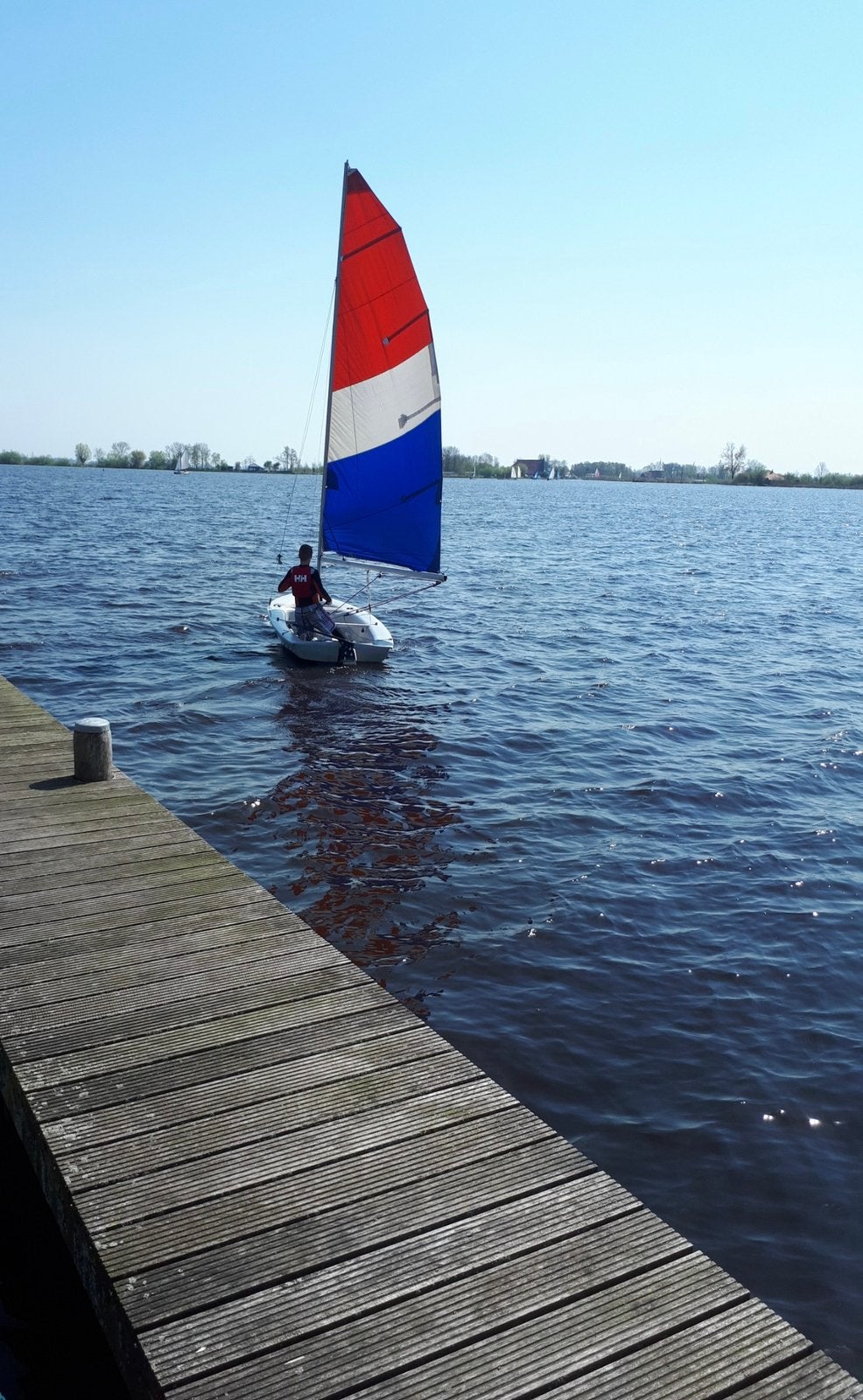 2 Mans Zwaardboot, Watersport en Boten, Zeilen en Zeiltoebehoren, Ophalen, Gebruikt