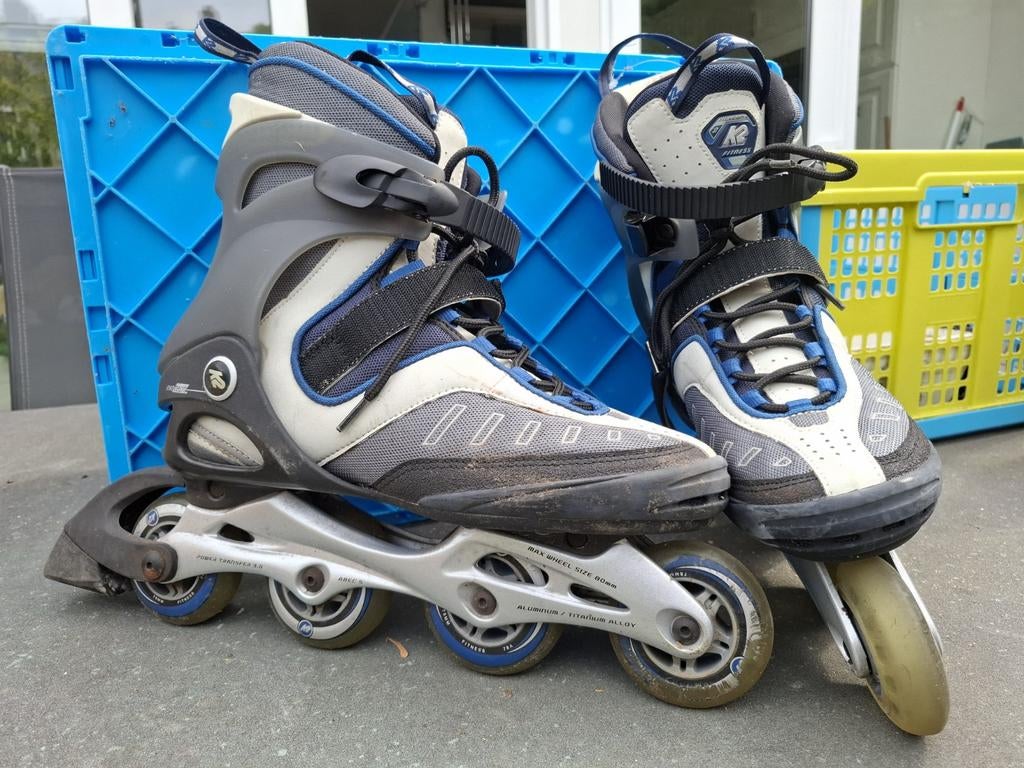 K2 Inline Skates - Maat 44.5 - Gebruikt, Sport en Fitness, Skeelers, Ophalen, Gebruikt, K2