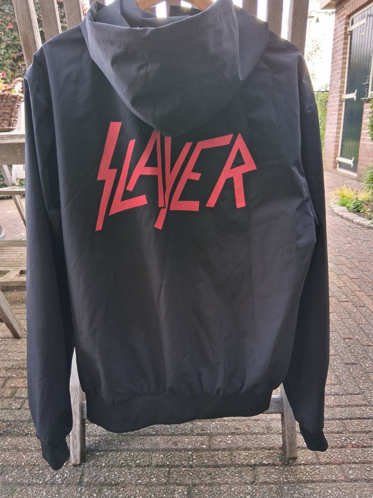 slayer jack (M), Ophalen of Verzenden, Zo goed als nieuw, Maat 48/50 (M), Zwart