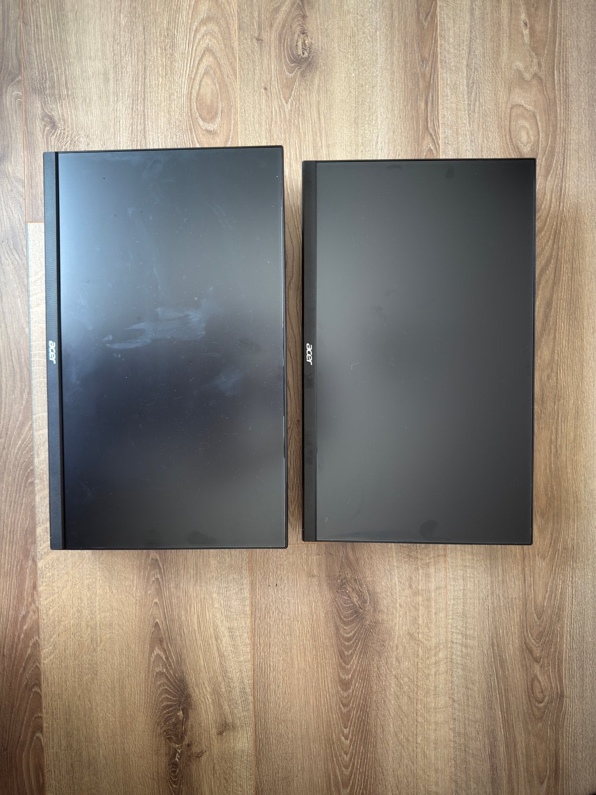 Complete monitor 2x21,5 inch + Wavlink Dock + monitorarm, IPS, HDMI, Full HD, Zo goed als nieuw