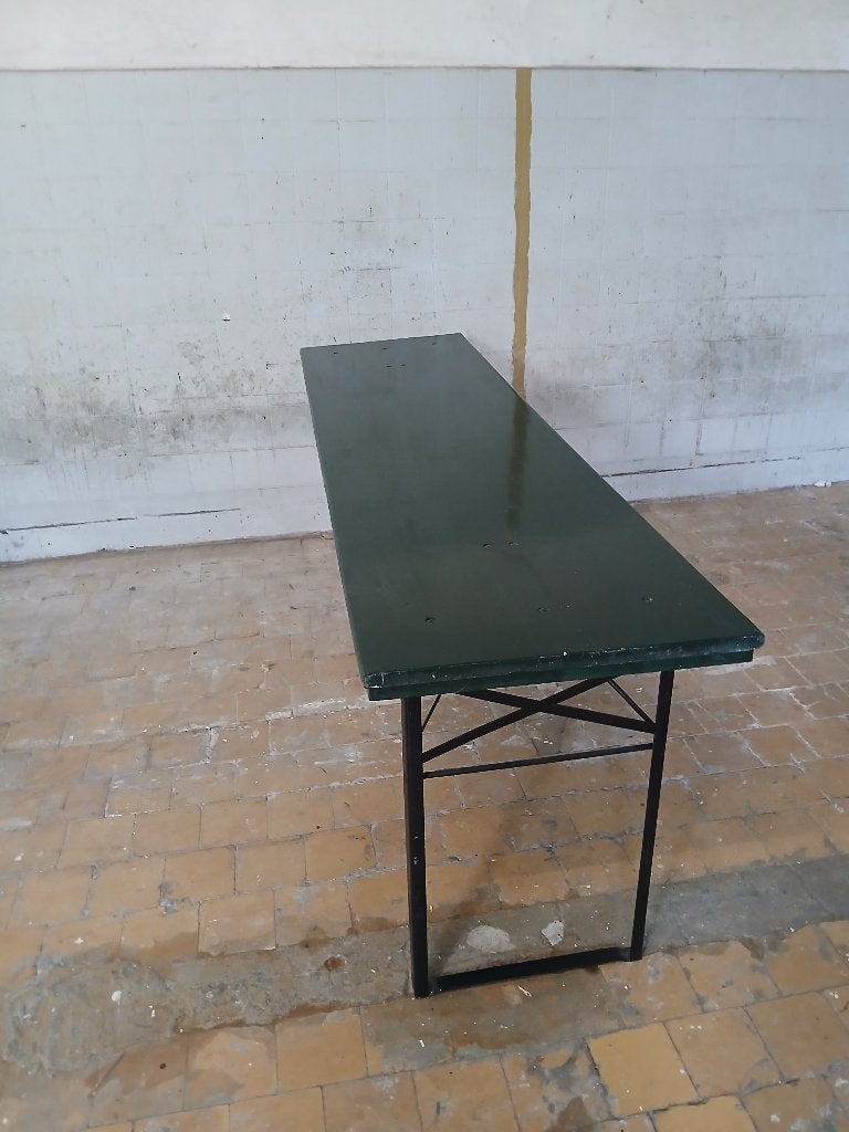 Opvouwbare biertafel, Ophalen, Gebruikt