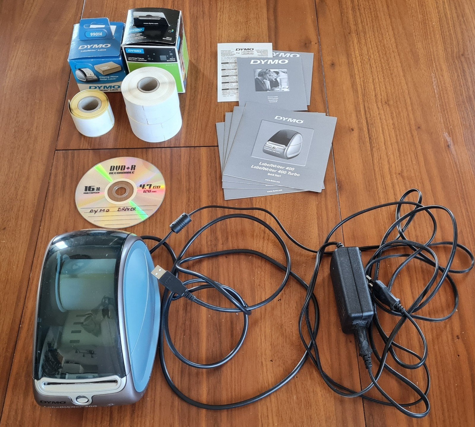 DYMO LabelWriter 400 Turbo labelprinter met accessoires, Zwart-en-wit printen, Printer, Ophalen of Verzenden, Thermo-printer