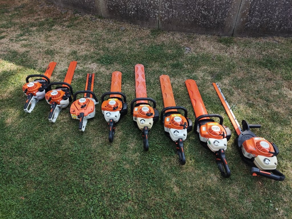 8 STIHL heggenscharen (type HS45, HS46, HS81T, HS81R, HS86T), Ophalen, Gebruikt, Stihl, Stihl