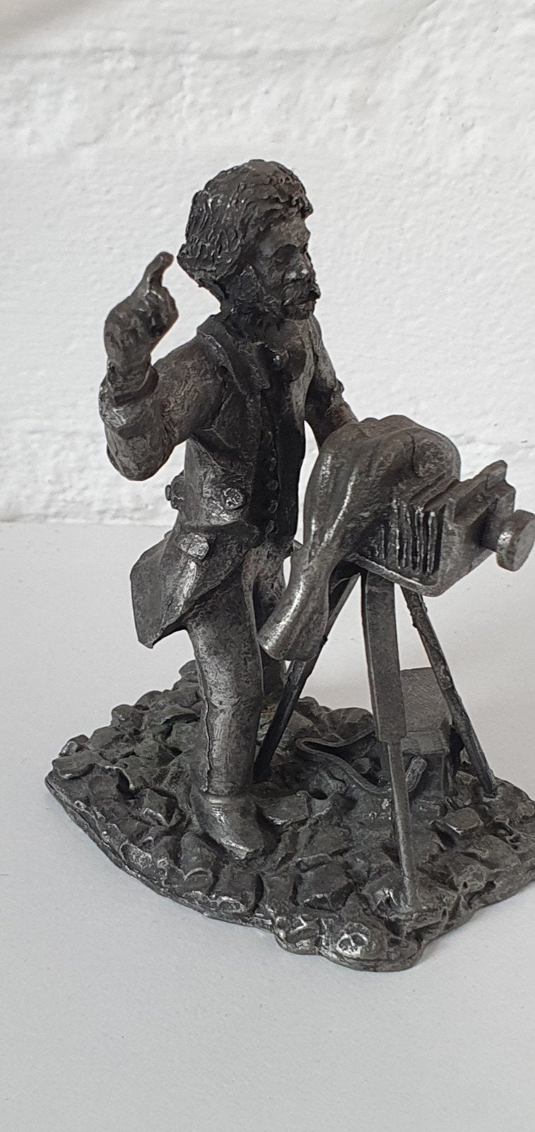 Beroepenbeeldje van tin, Antiek en Kunst, Ophalen of Verzenden