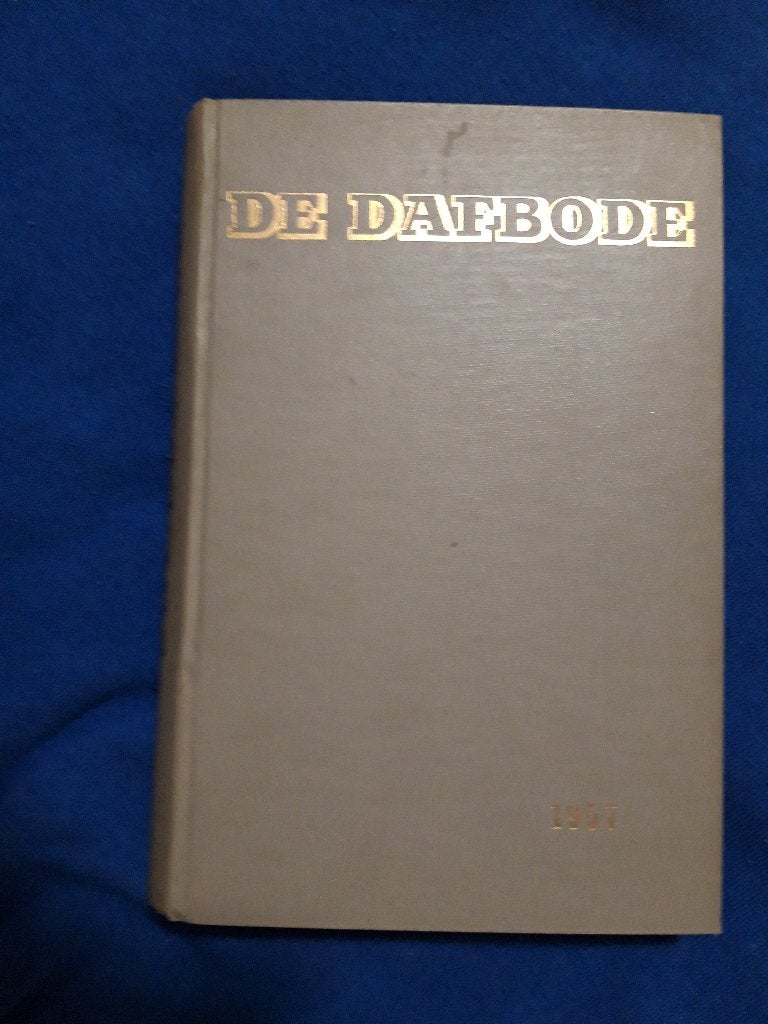 De DAFBode 1957 complete jaargang gebundeld in luxe band, Ophalen of Verzenden, Zo goed als nieuw, Overige merken, DAF