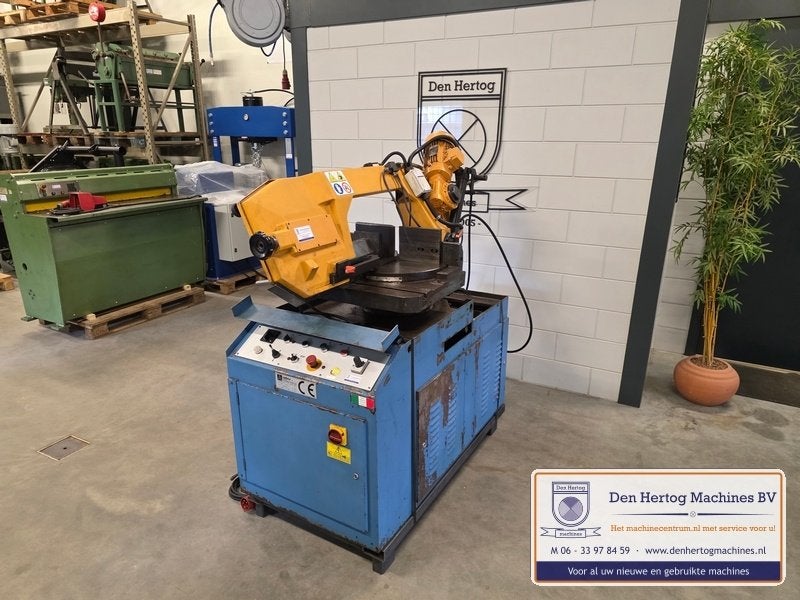 Anbas ZAC 330SA rond 300mm halfautomaat bandzaagmachine, Ophalen, Gebruikt, Afkortzaag, 30 tot 70 mm