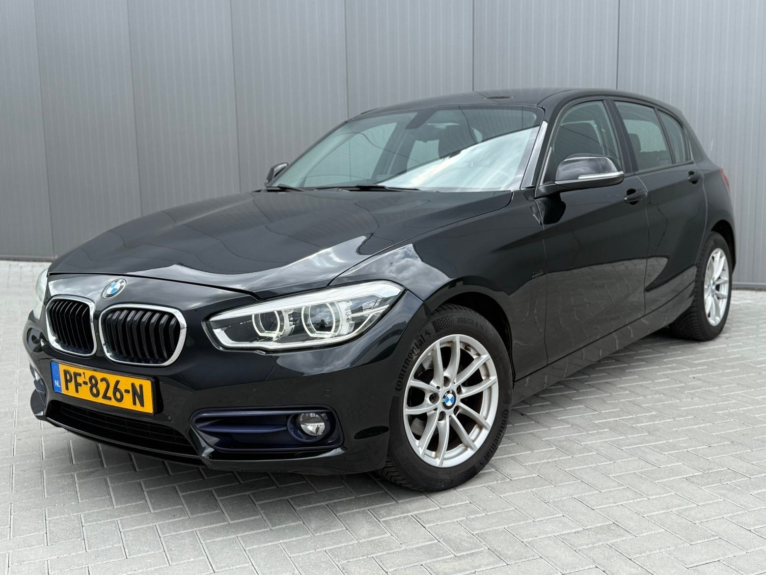 BMW 1-Serie 118i 136pk EDE Aut8 2017 Zwart Cruise Clima Nap✅, Zwart, Origineel Nederlands, 650 kg, Particulier
