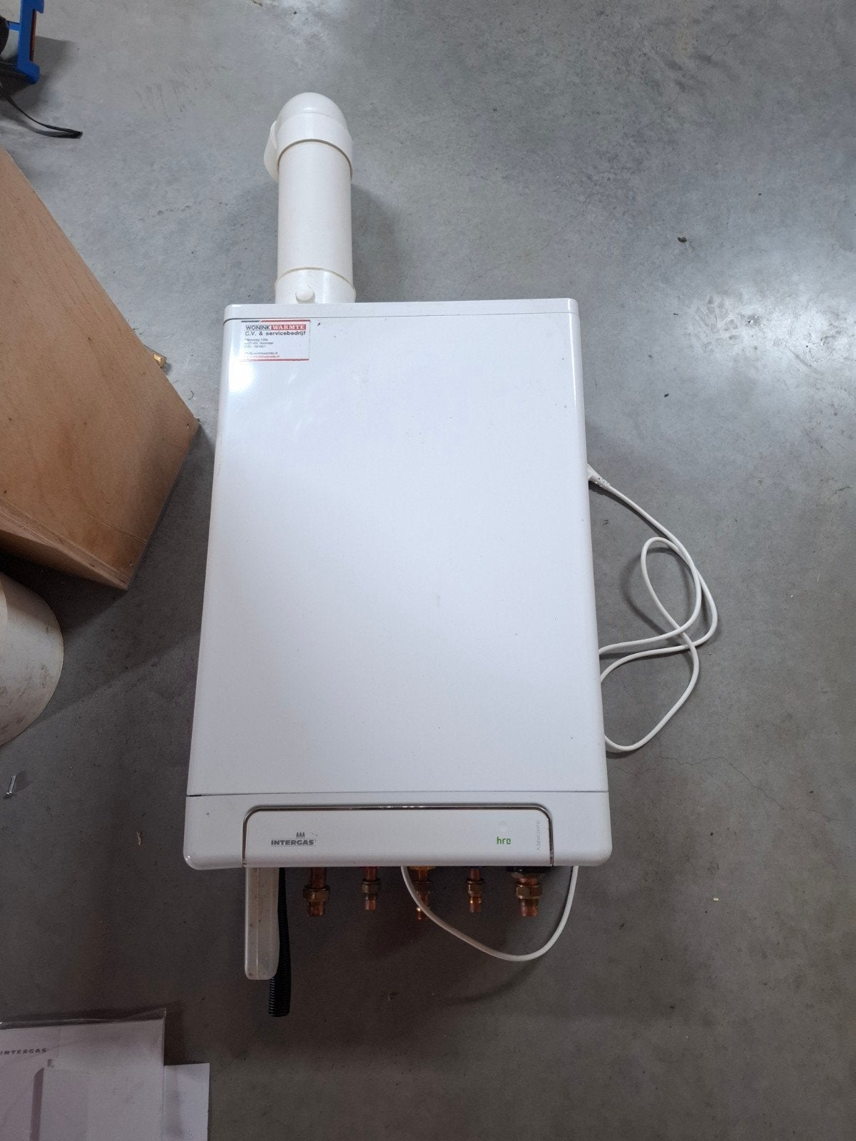 Intergas Kompakt HRE 28/24 A CV-ketel zo goed als nieuw, Ophalen, 30 tot 80 cm, Cv-ketel of Combi-ketel, Minder dan 60 cm