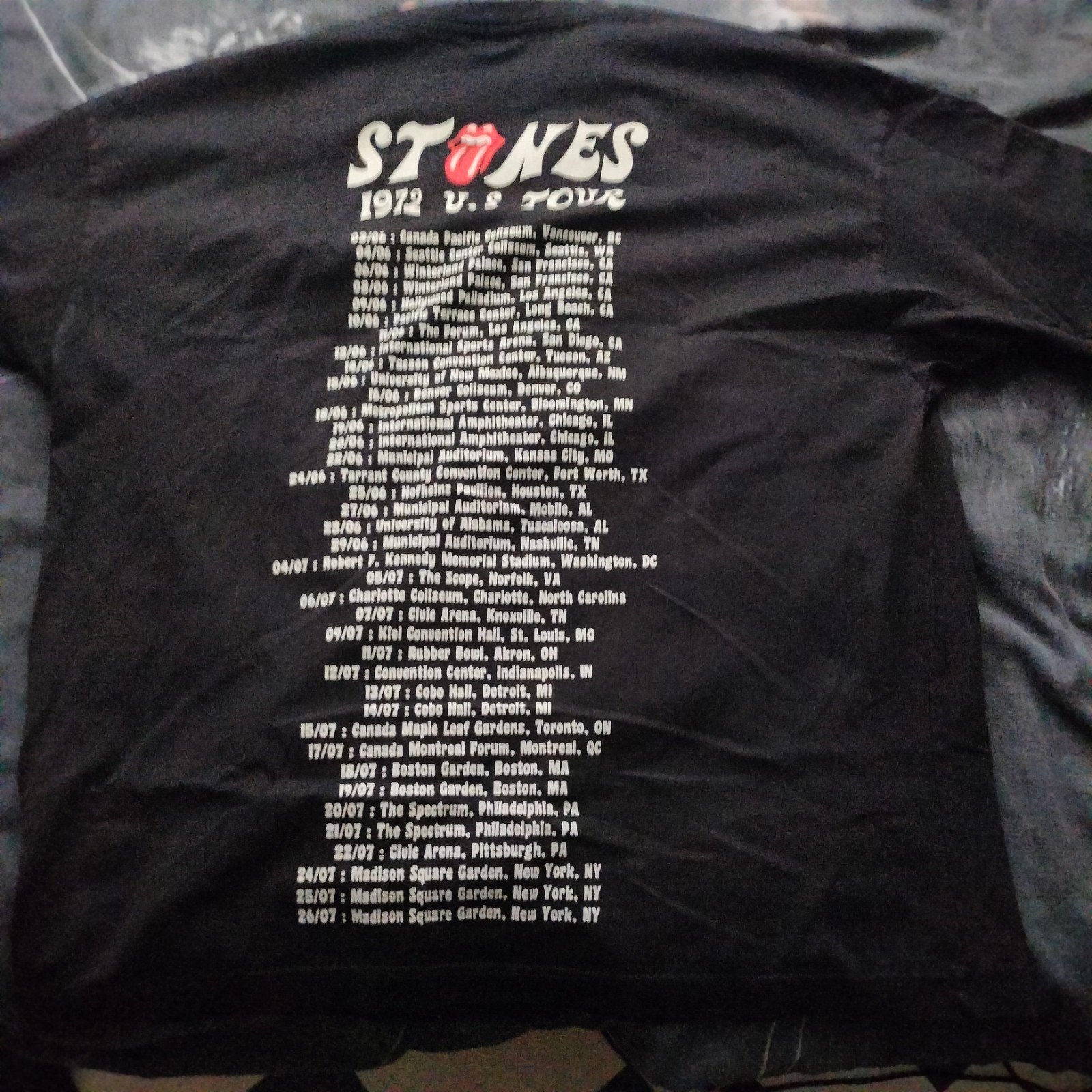 Rolling stones tourshirt 72, Ophalen of Verzenden, Nieuw