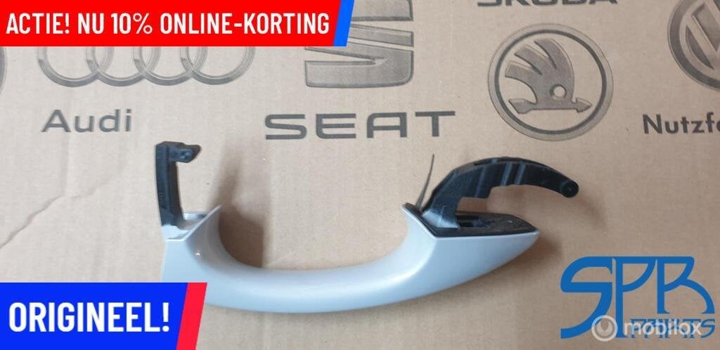 GOLF 7 VII LB9Z LINKS Deurgreep Linksvoor Linksachter GREEP, Volkswagen, Nieuw, Ophalen of Verzenden, Volkswagen