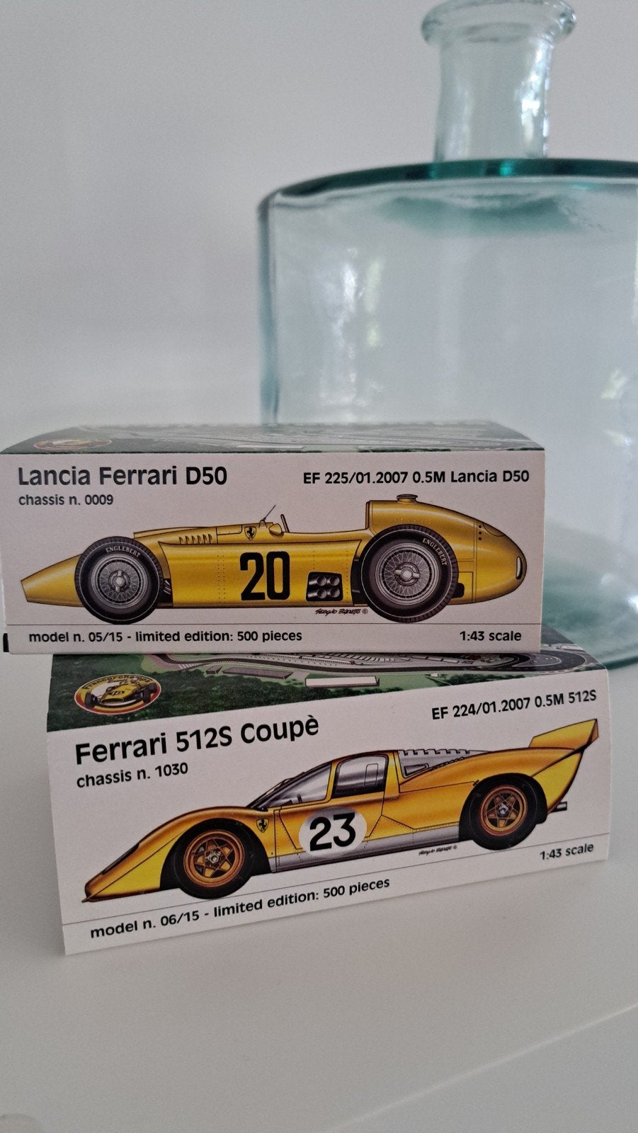 Brumm Ferrari 512S Coupe & Lancia Ferrari D50, Ophalen of Verzenden, Nieuw, Auto, Overige merken