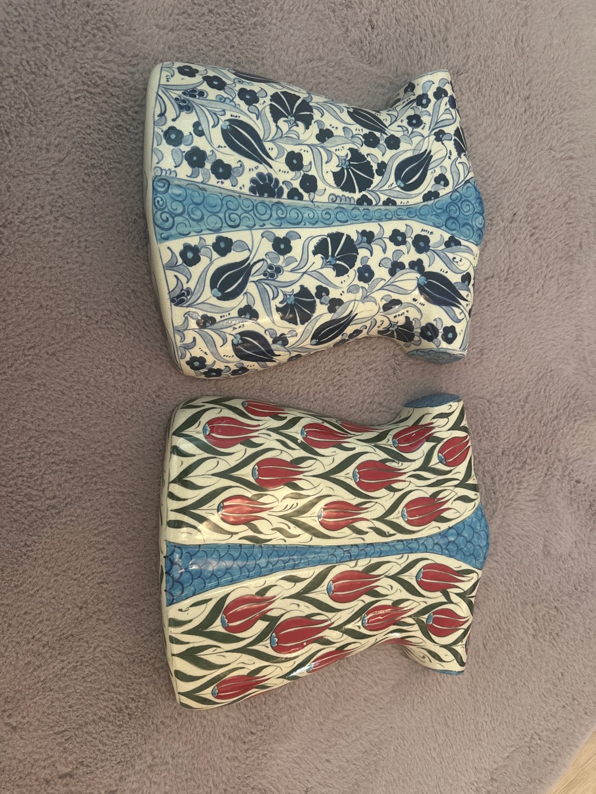 Handgemaakte Keramische Kaftan uit Kütahya, Turkije, Ophalen of Verzenden