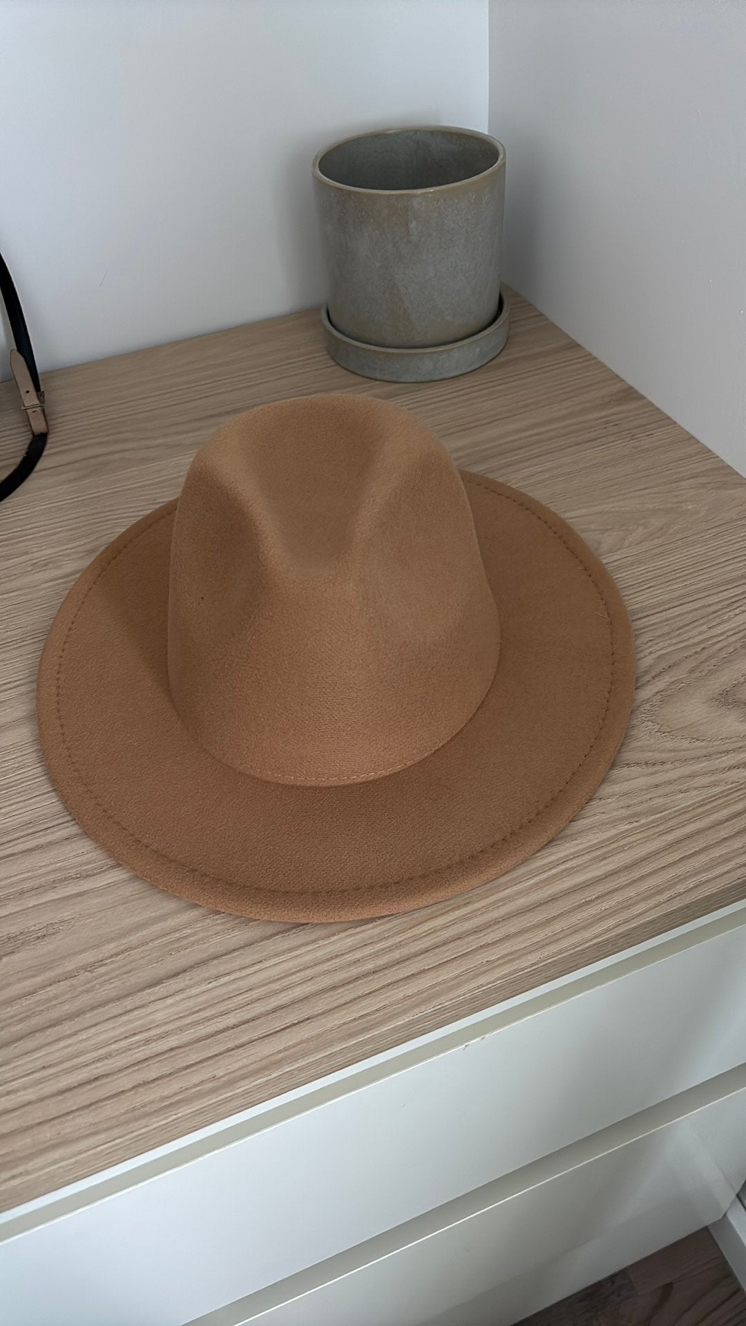 NIEUW! Hoed camel verstelbaar, Ophalen of Verzenden, Nieuw, One size fits all, Hoed