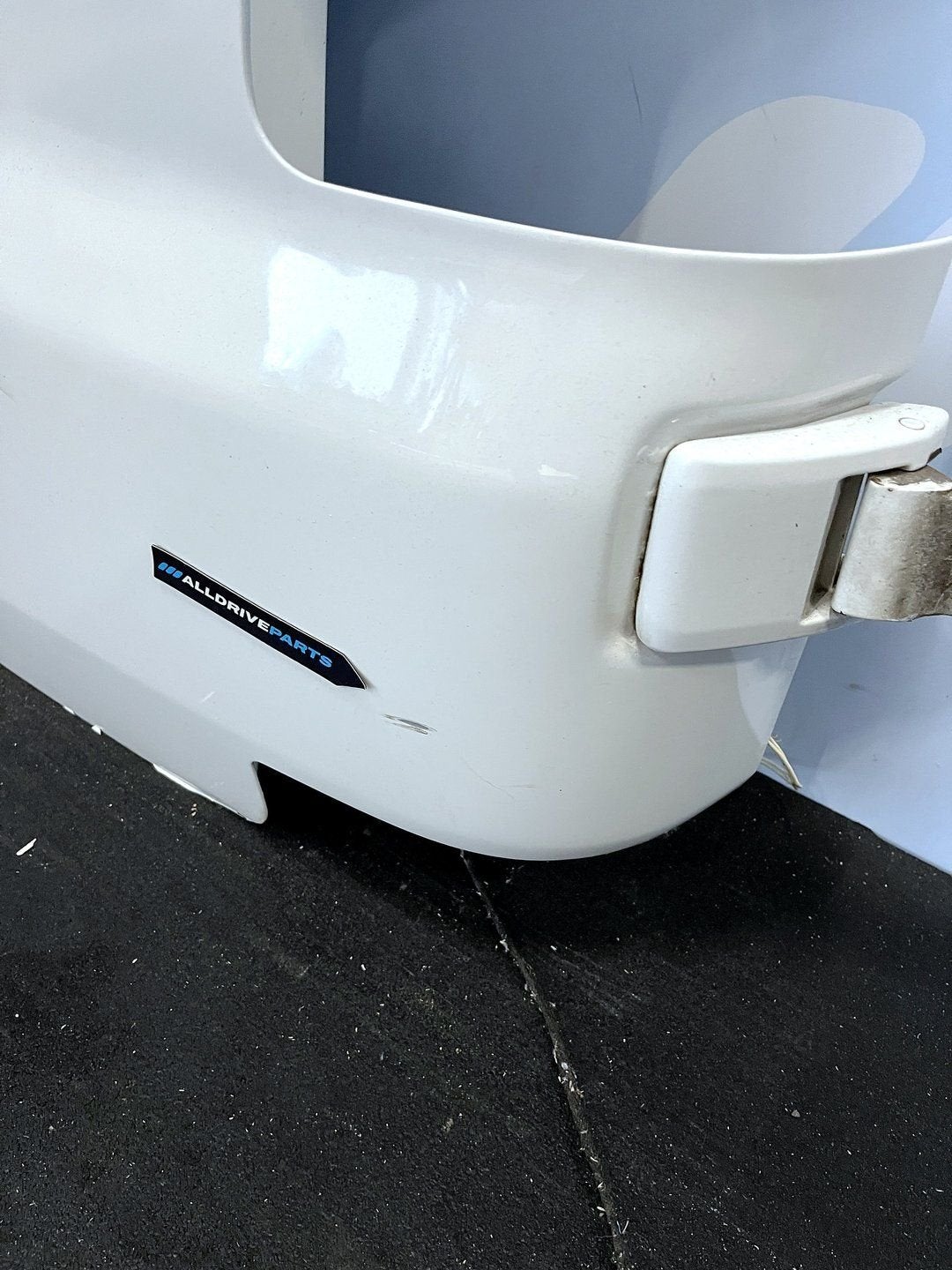 Achterdeur rechts VW Transporter T6 wit LB9A 7LA827092, Auto-onderdelen, Gebruikt, -, Deur, -