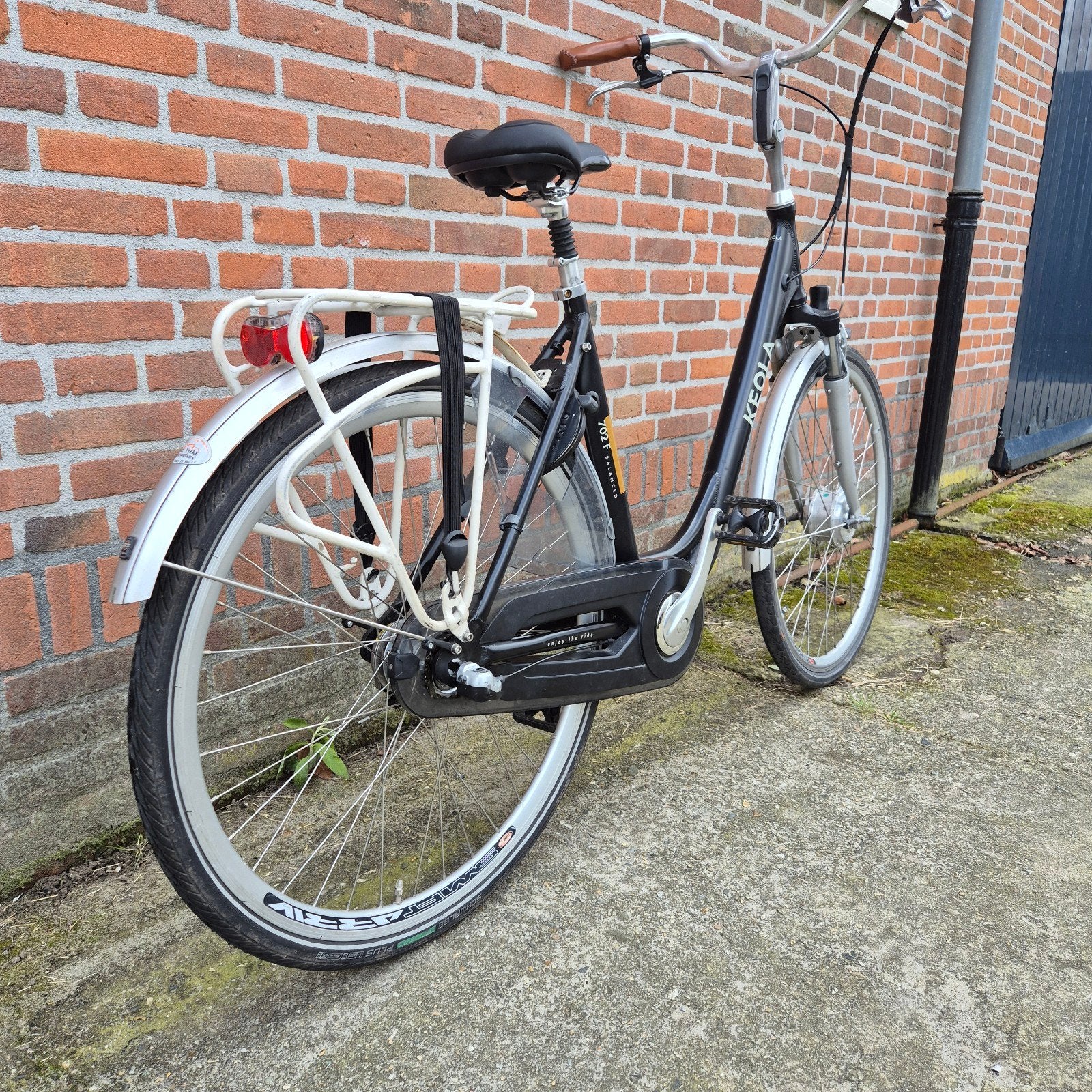 keola stadfiets (gerepareerd), Fietsen en Brommers, Gebruikt, Versnellingen, 50 tot 53 cm, Trommelrem