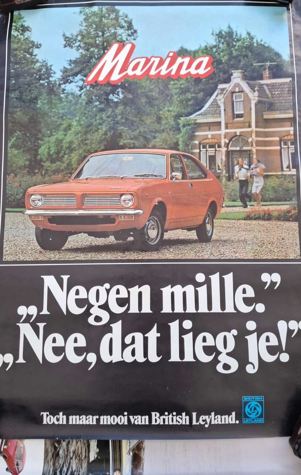 Originele Austin/morris/Princess Posters, Ophalen of Verzenden, A1 t/m A3, Film en Tv