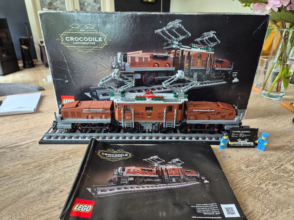lego set 10277 crocodile locomotive, Lego, Nieuw, Ophalen of Verzenden, Compleet