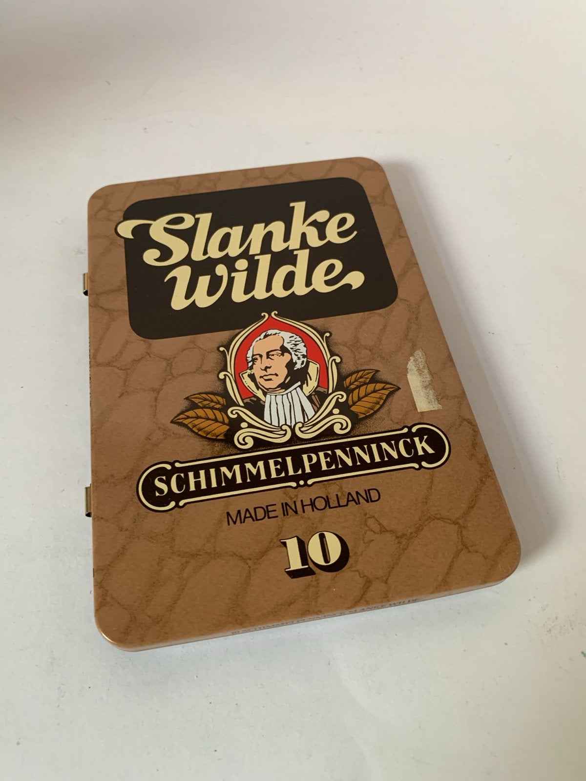 Vintage Schimmelpenninck Slanke Wilde sigarenblikje