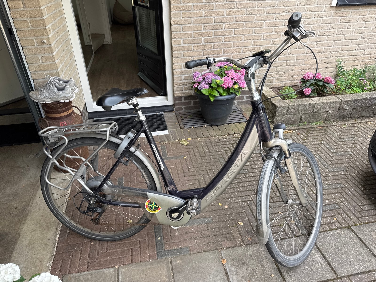 Sparta Ion elektrische fiets - defecte accu, Fietsen en Brommers, Elektrische fietsen, Gebruikt, Sparta, Ophalen of Verzenden