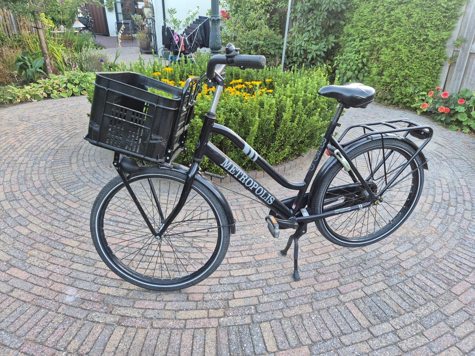 BSP Metropolis 26 inch fiets 3 versnellingen, Gebruikt, Versnellingen, Minder dan 47 cm, Ophalen